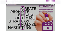 Desktop Screenshot of invisionpro.com
